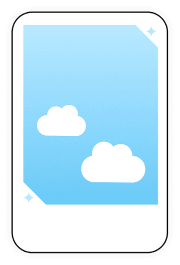 포토카드 하늘